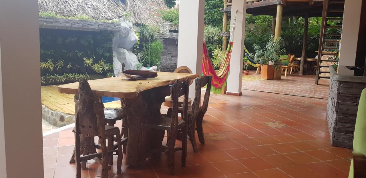 אל סאינו Hostal Antawara Tayrona מראה חיצוני תמונה